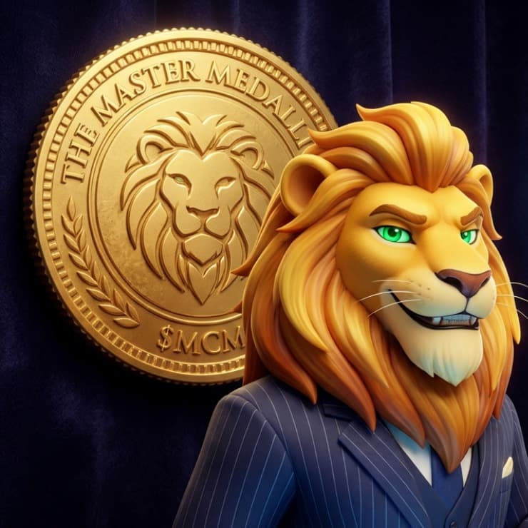 The engraved Master Medallion beside the Masters Tribe lion